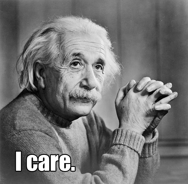 einstein cares